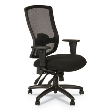 Alera® Alera Etros Series High-back Multifunction Seat Slide Chair, Supports Up To 275 Lb, 19.01" To 22.63" Seat Height, Black freeshipping - TVN Wholesale